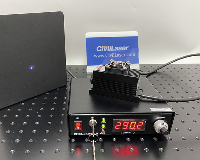 385nm 180mW Semiconductor Laser System CW/TTL/Analog Modulation